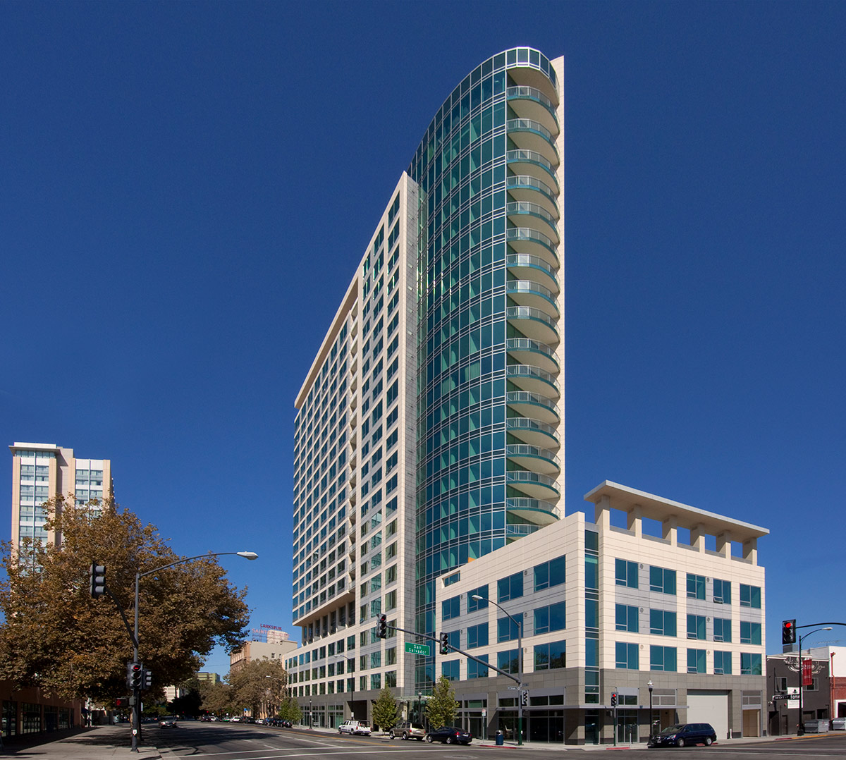 Architectural view of Three Sixty Residences - San Jose, CA 