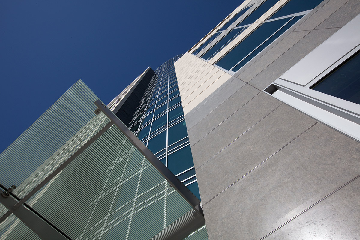 Architectural detail view of Three Sixty Residences - San Jose, CA 
