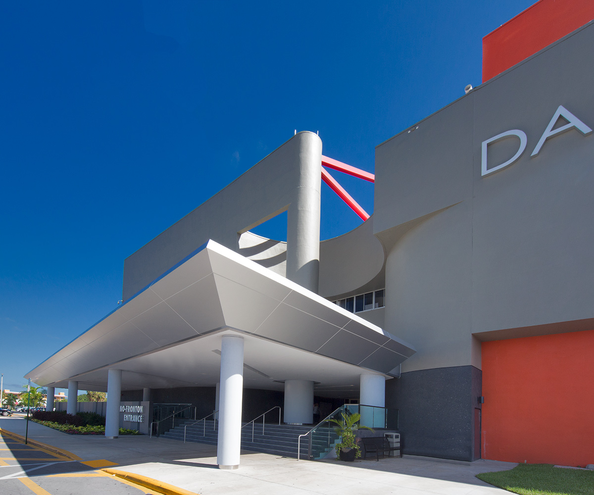 Architectural view of the Casino at Dania Beach FL