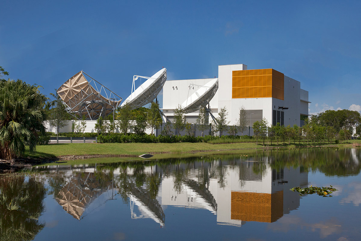 Architectural view of the HBO data center in Sunrise, FL 