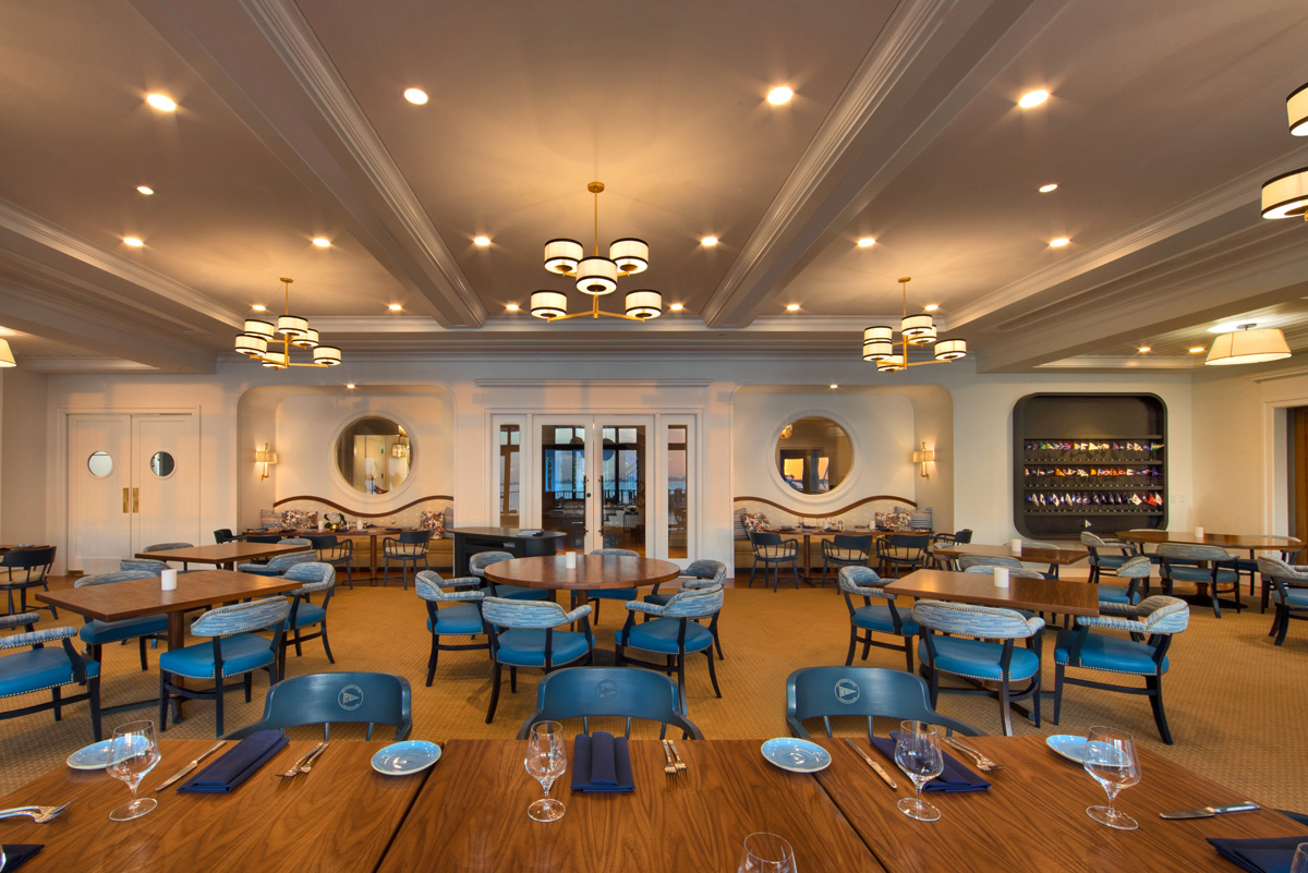 Key Biscayne yacht club  dining room