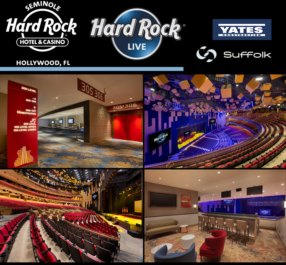 Hard Rock Hollywood hotel and casino Live.