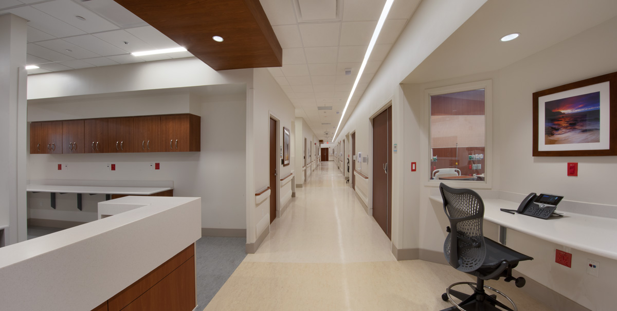 The Baptist East medical bed tower provides expanded bedspace for healthcare in Miami.