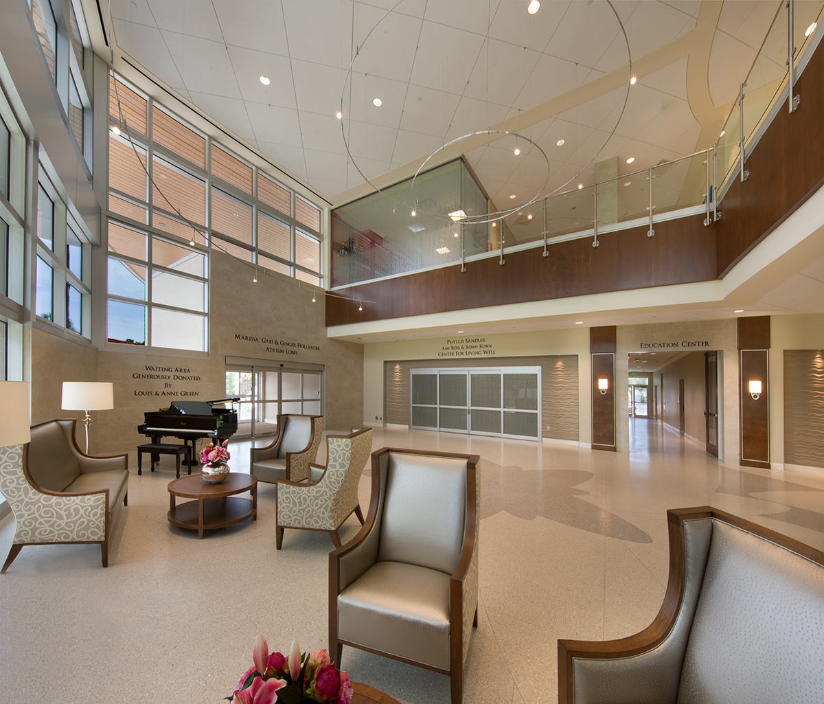 Interior design view at Boca Raton Fl Regional Hospital Women's Institute.
