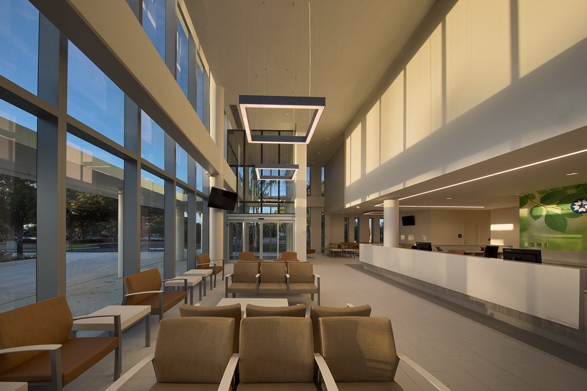 Interior design view at Broward Health North Emergency - Deerfield Beach, FL.
