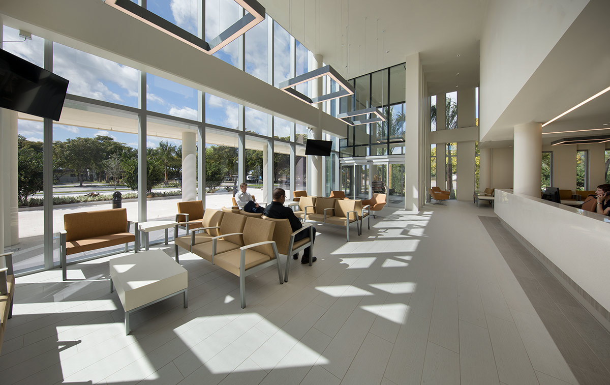 Interior design view at Broward Health North Emergency - Deerfield Beach, FL.