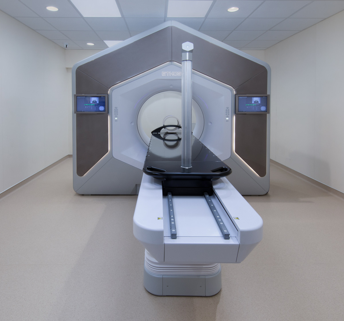 Uhealth Ethos Miami adaptive therapy scanner.