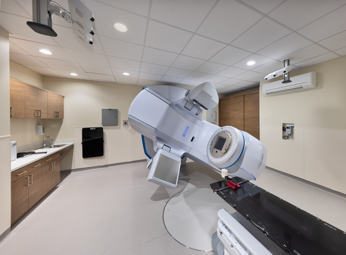UHealth Miami linear accelerator operational views.