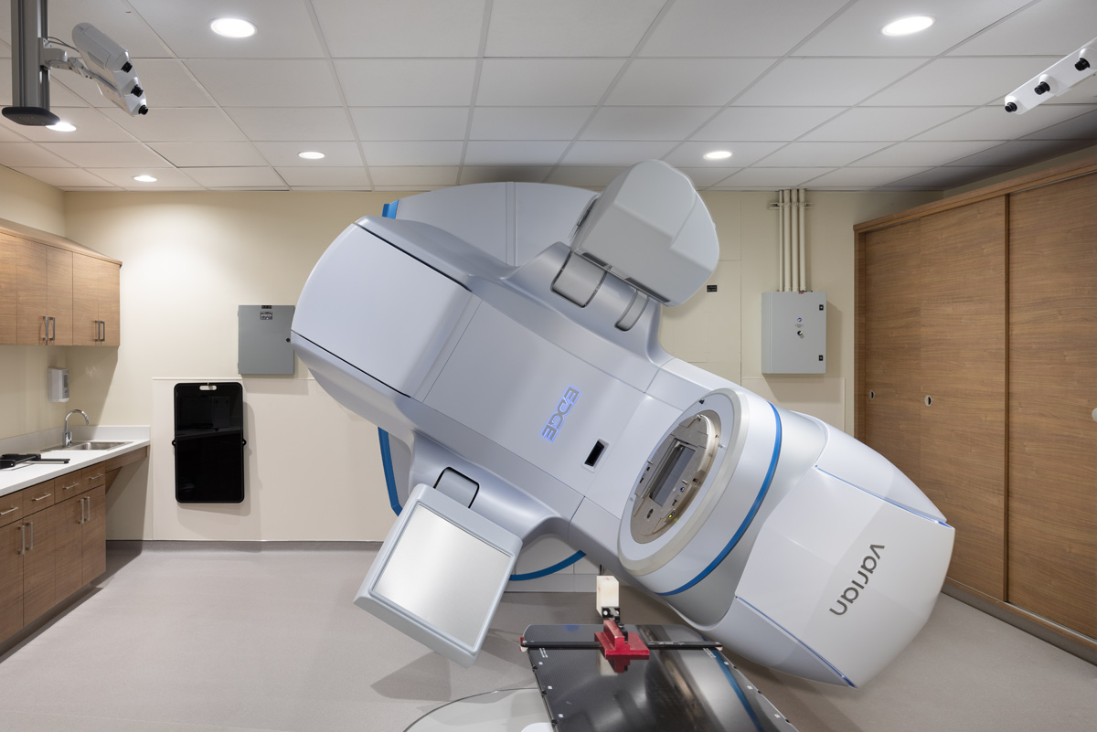 UHealth Miami linear accelerator operational views.