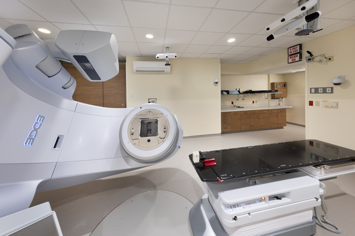 UHealth Miami linear accelerator operational views.