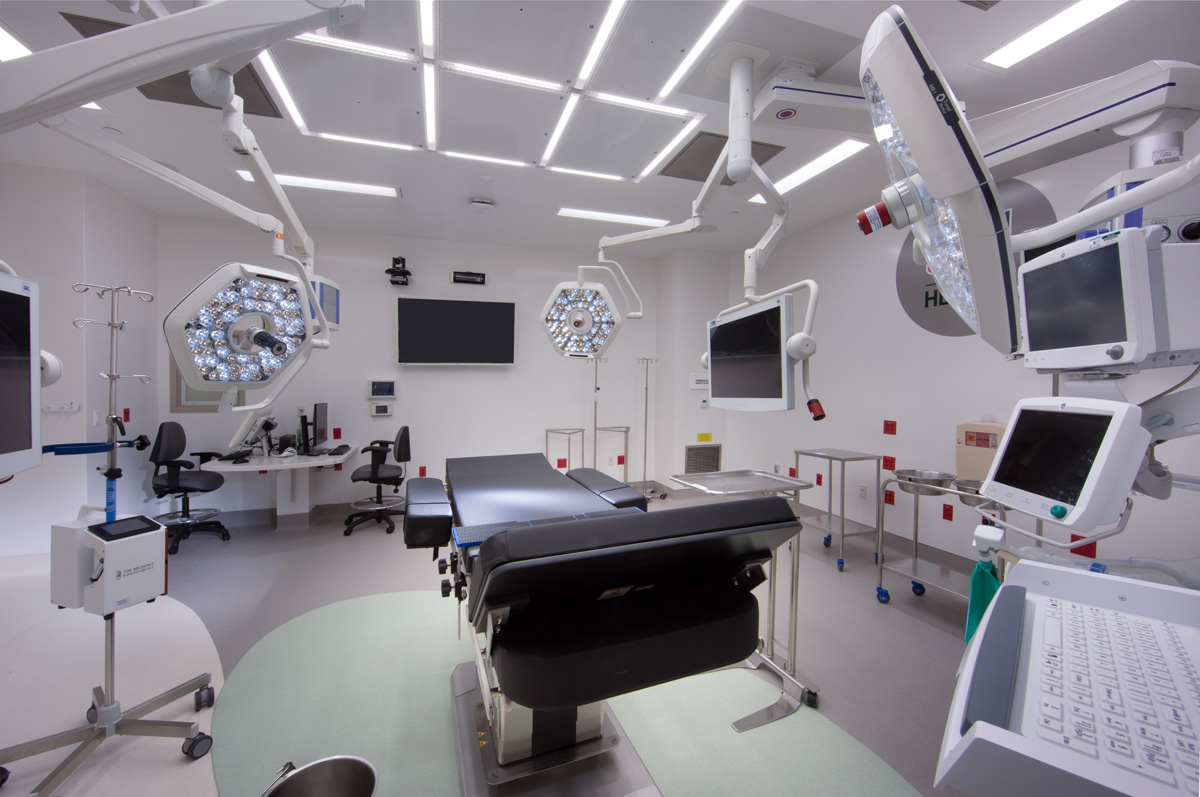 Uhealth Miami operating room.
