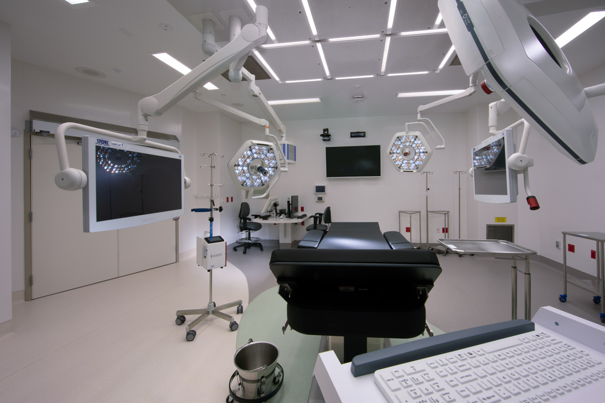 Uhealth Miami operating room.