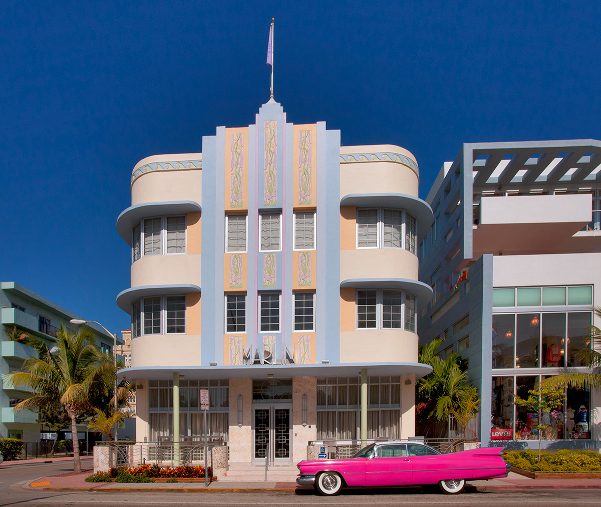 South Beach Boutique Hotel Miami.South Beach Boutique Hotels Architectural Photography.