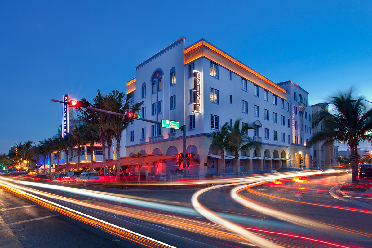 South Beach Boutique Hotel Miami.South Beach Boutique Hotels Architectural Photography.
