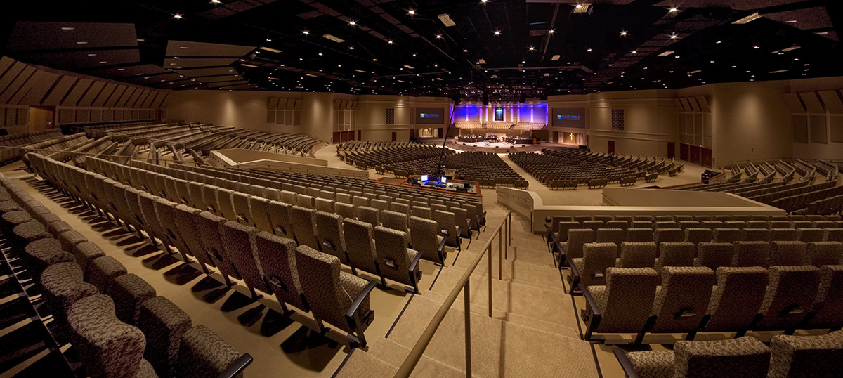Interior design view at Bell Shoals Baptist Church - Brandon, FL.