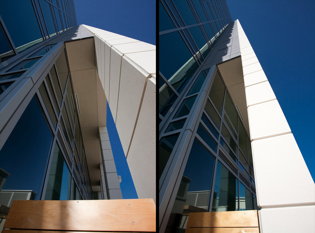 Architectural detail views of Three Sixty Residences - San Jose, CA 