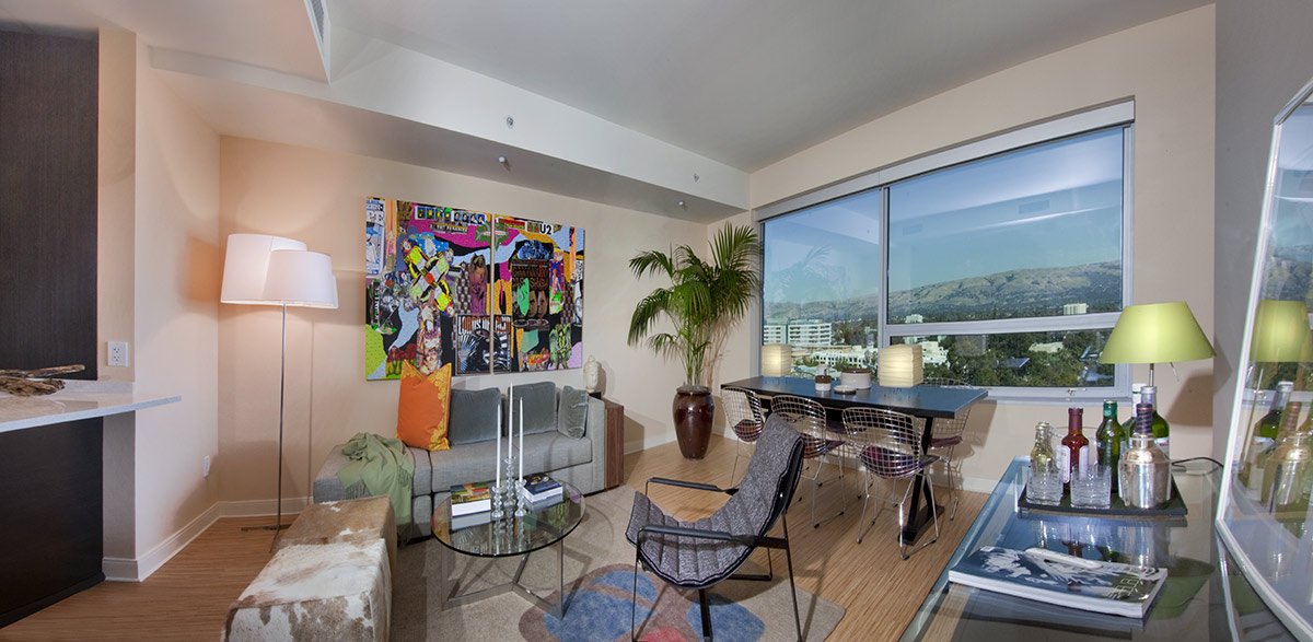 Interior design view at Three Sixty Residences - San Jose, CA 