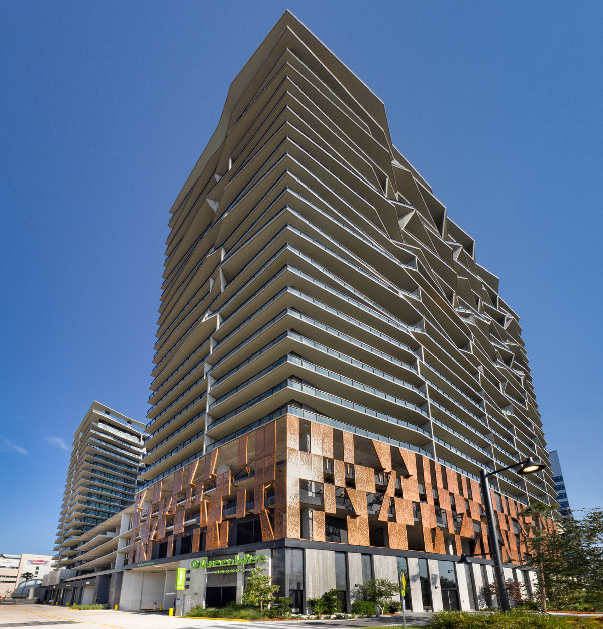 Architectural  views of the Heron Water Street condo in Tampa, FL 