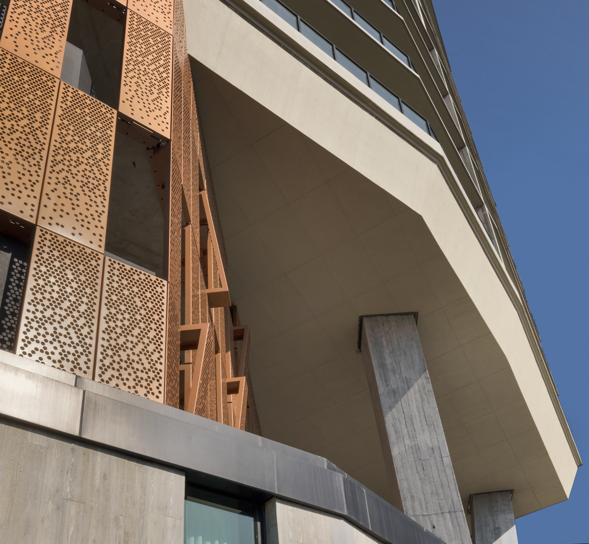 Architectural  views of the Heron Water Street condo in Tampa, FL 