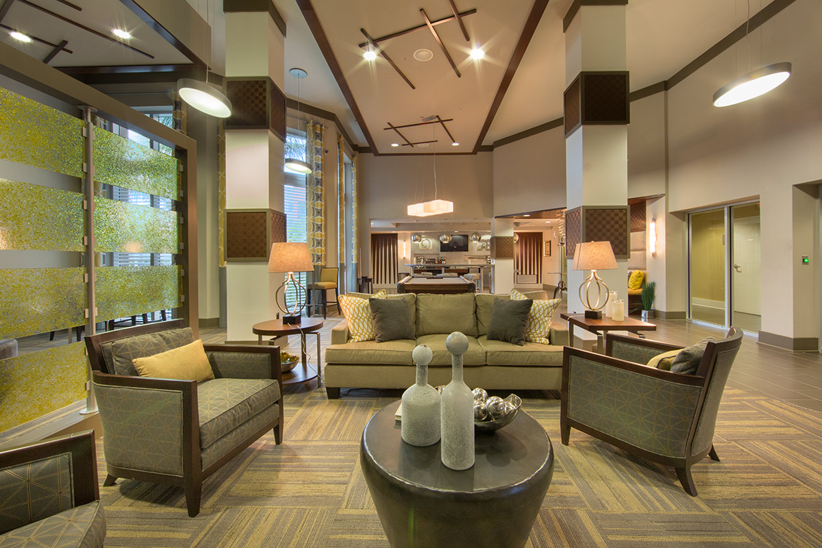 Interior design view at the Alta Congress Luxury Rentals - Delray Beach, FL
