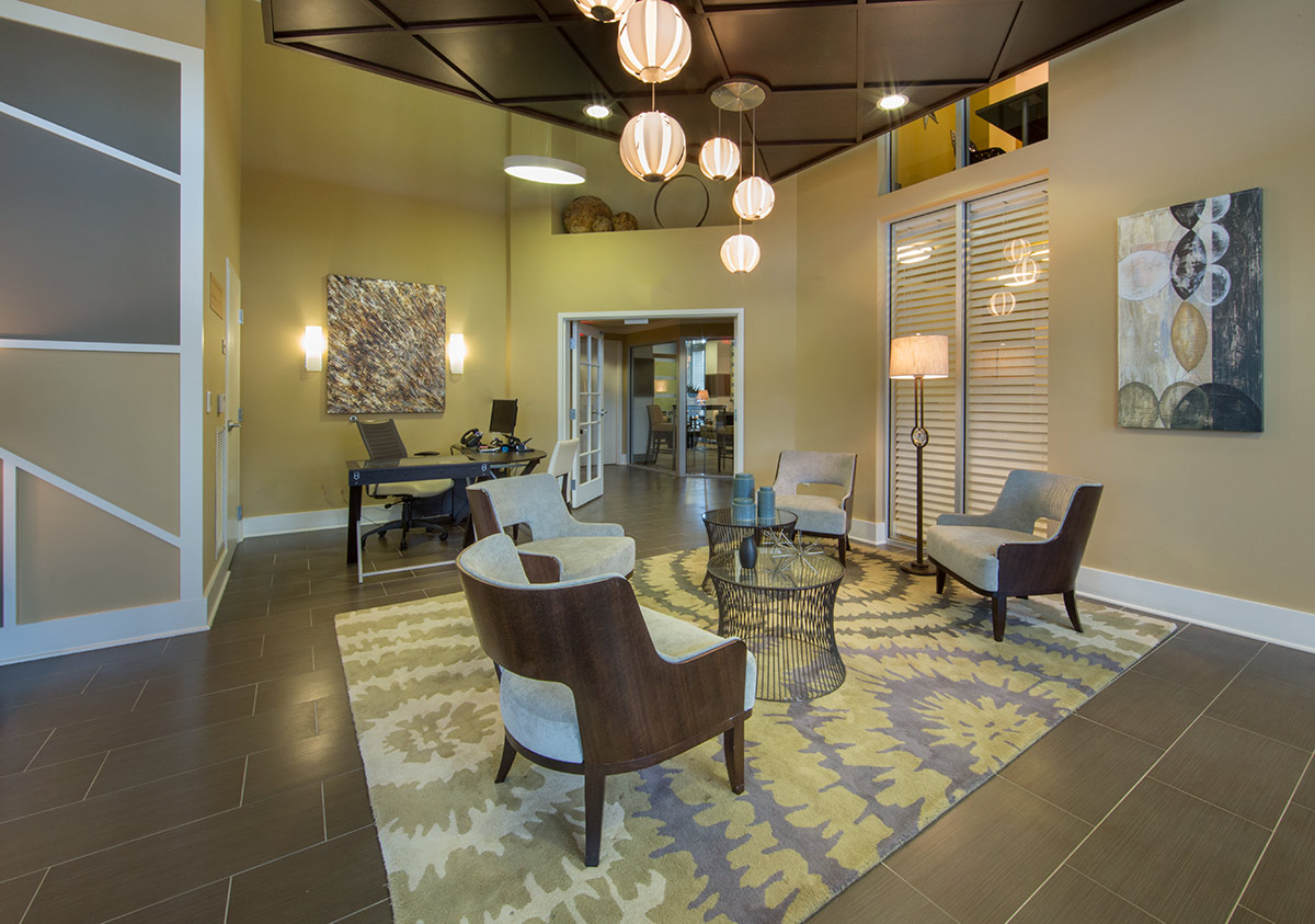 Interior design view at the Alta Congress Luxury Rentals - Delray Beach, FL