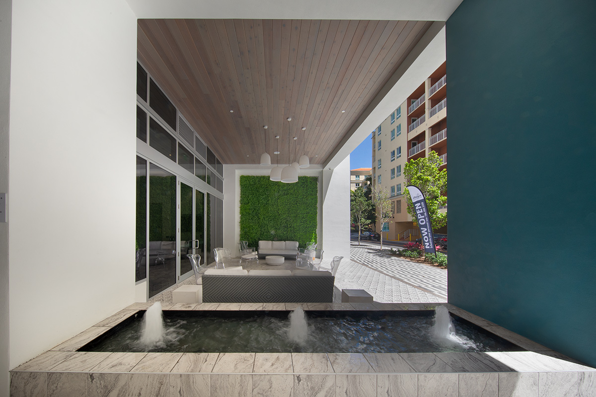 Exterior design view at Allegro Dadeland Senior Living - Miami, FL