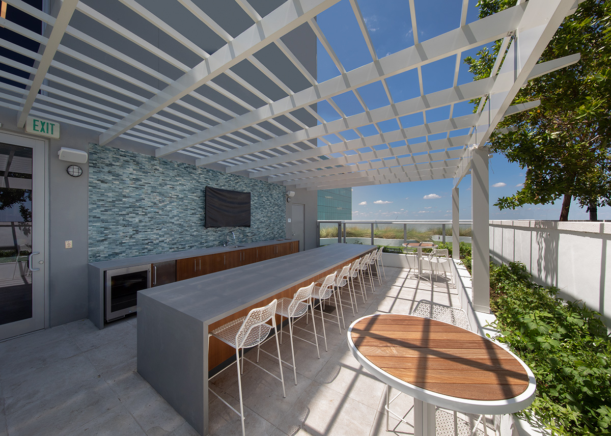 Exterior design view at Allegro Dadeland Senior Living - Miami, FL